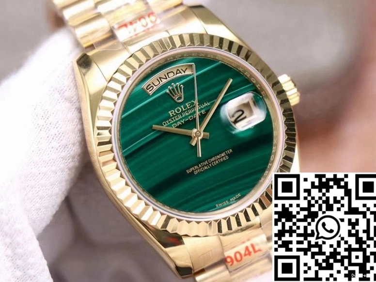 948 Dial Day Date President Malachite 18238 Rolex Green Versatile 0808